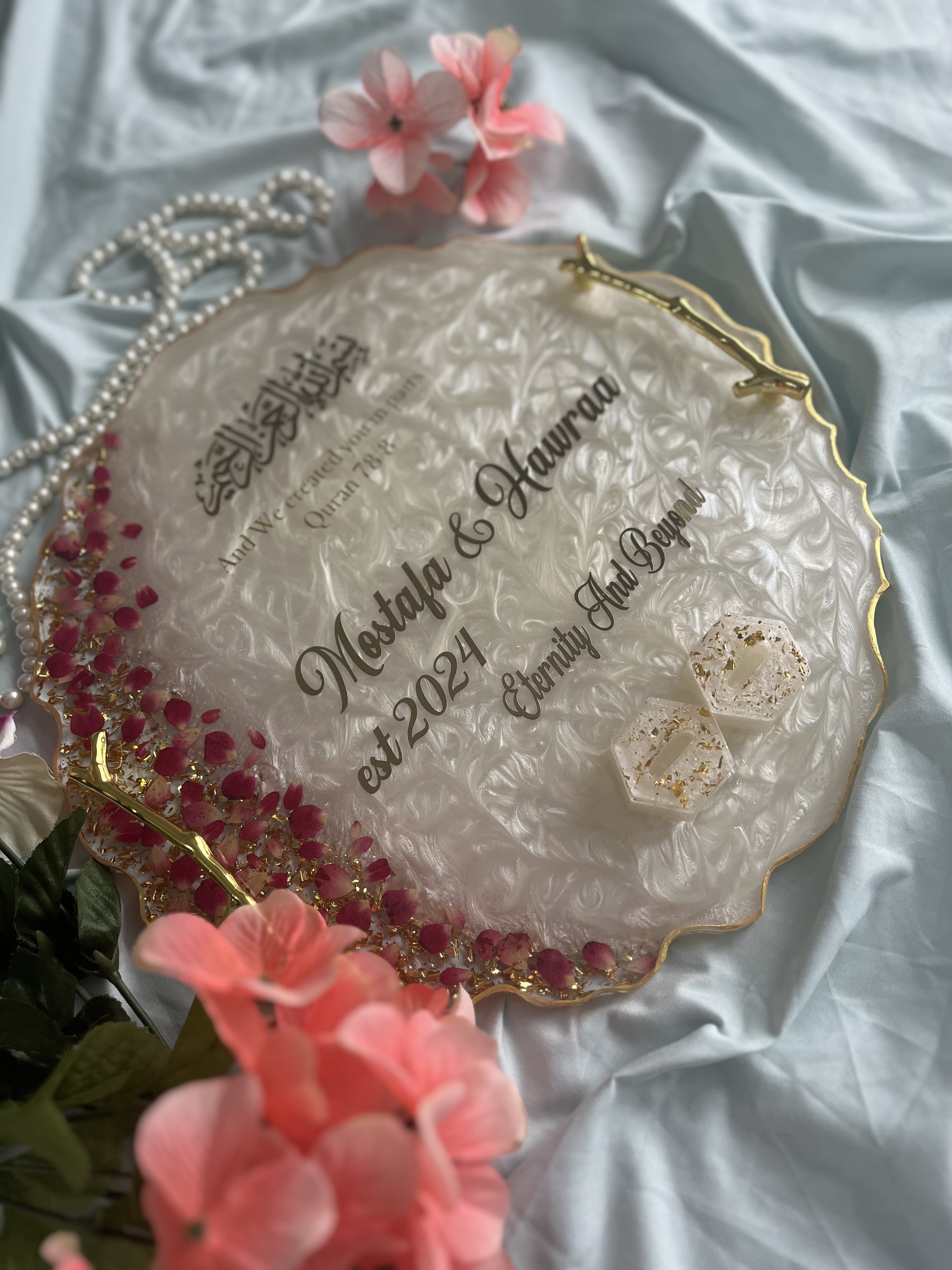 Customized Engagement Ring Tray