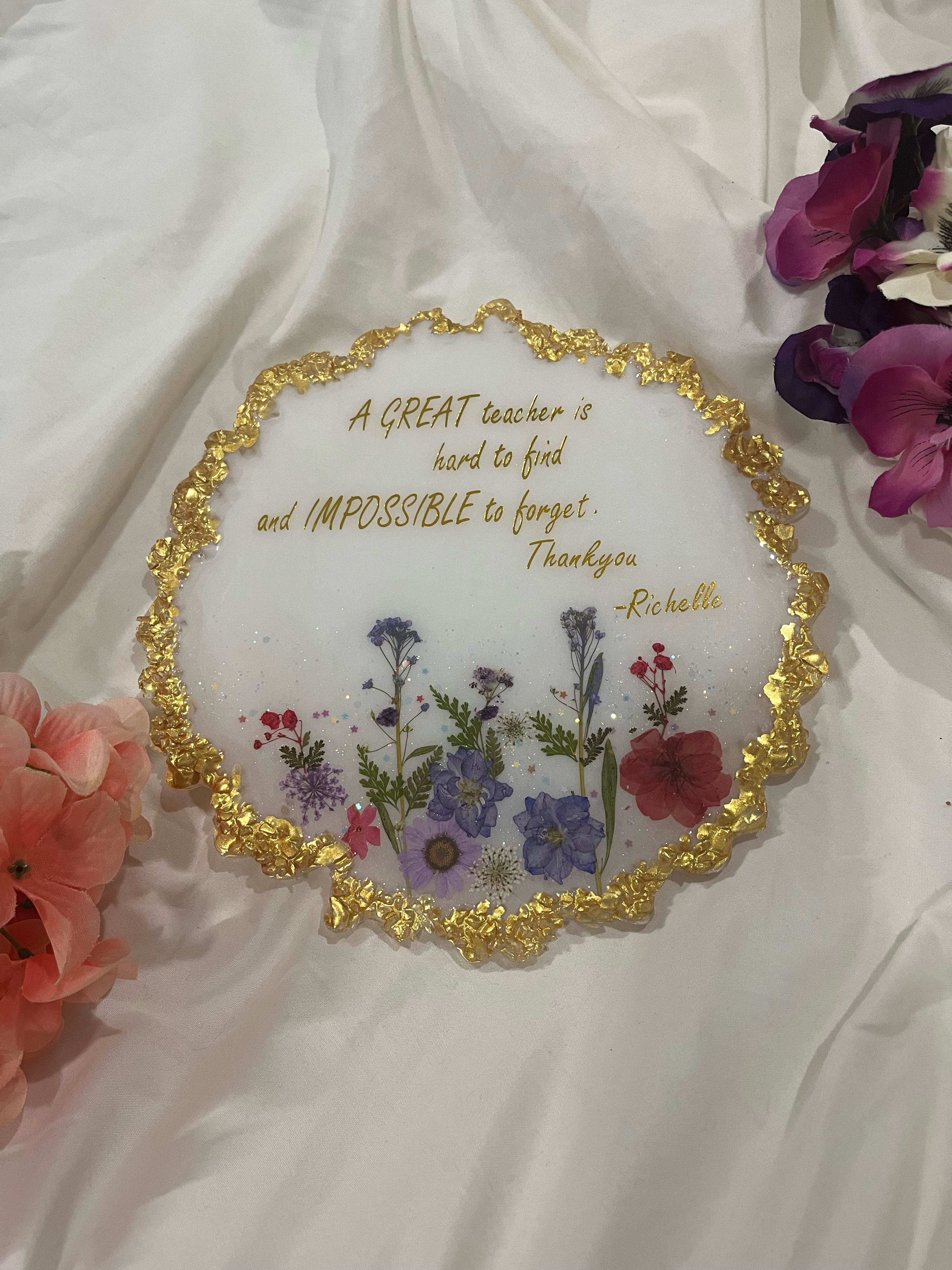 Customized Table Plaque